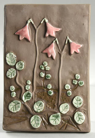 Floral Plaques Twinflower-Pink - No Box