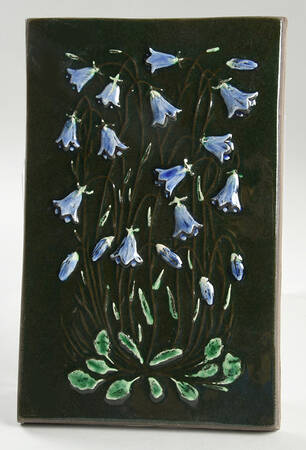Floral Plaques Harebell-Blue - No Box