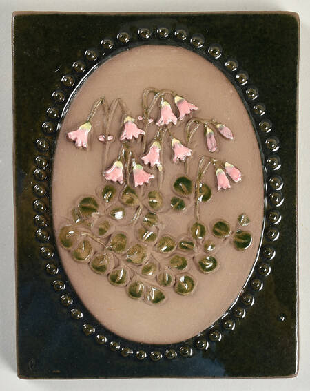 Floral Plaques Twinflower- Pink - No Box