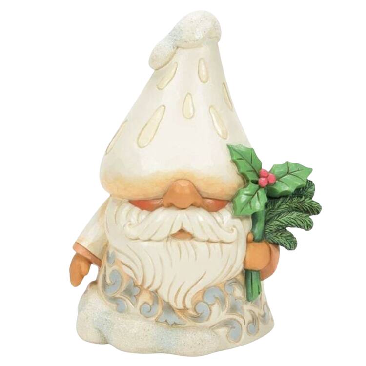 White Woodland Gnomes by Jim Shore
