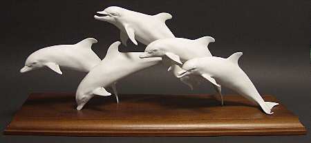 Dolphins Dolphins Group Of 5 - Boxed