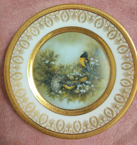 Songbird Plates Orioles - No Box