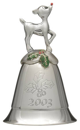 Musical-Annual Bell Rudolph The Red-Nosed Reindeer - No Box