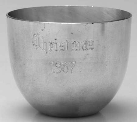 Christmas Jefferson Cup 1987 Jefferson Cup - No Box Nb1987