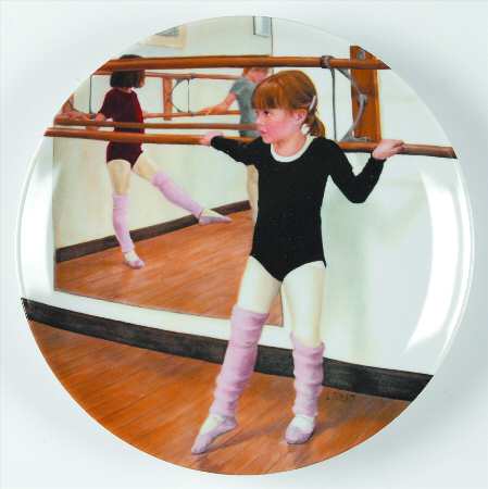 A Swan Is Born At The Barre - No Box by Edwin Knowles