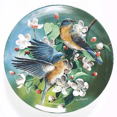 Encyclopedia Britannica Birds The Bluebird - No Box