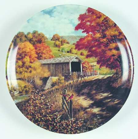 Less Travelled Roads Covered Bridge - Boxed