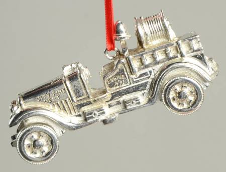 Antique Toys Fire Truck - Boxed