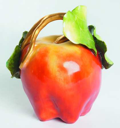 Katherine Houston Figurines & Giftware Red Apple - No Box