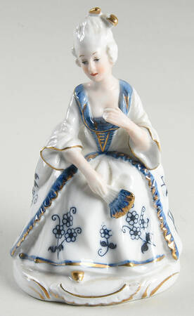 KPM Figurines Woman With Fan - No Box