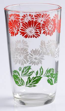 Swanky Swigs Bachelor Button-Red, White, Green - No Box
