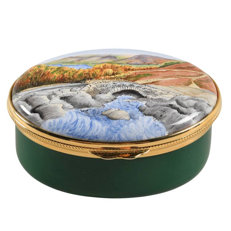 Kingsley Enamels Boxes Keswick On Derwentwater - Boxed