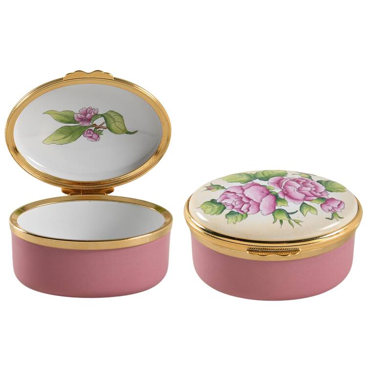 Kingsley Enamels Boxes Roses - No Box