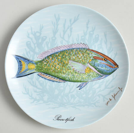 Fish of Florida and the Bahamas Plates by Kaiser