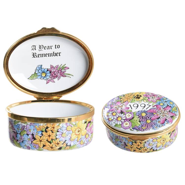 Annual Year Box-A Year To Remember by Kingsley Enamels