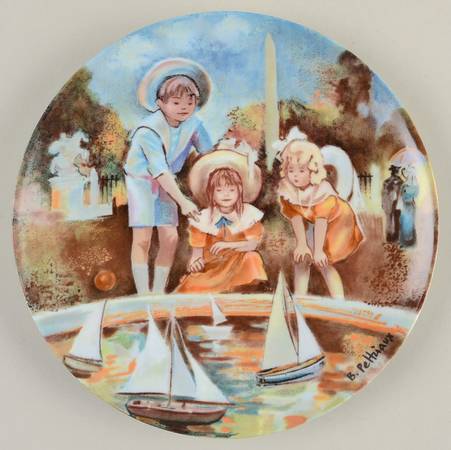 Children at the End of the Century Petits Voiliers Au Bassin Des Tuileries - Boxed
