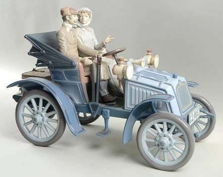 People in Cars by Lladro