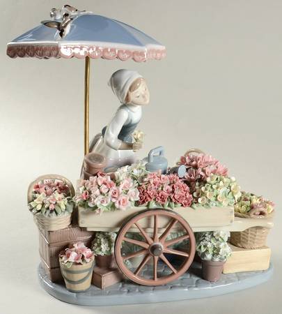 Children with Flowers by Lladro