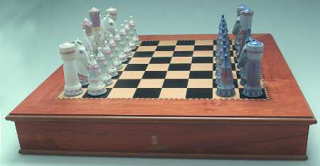 Medieval Chess Set by Lladro