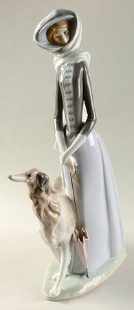 Women with Dogs by Lladro
