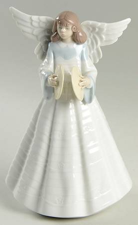 Tree Toppers Angels Angelic Cymbalist - Boxed