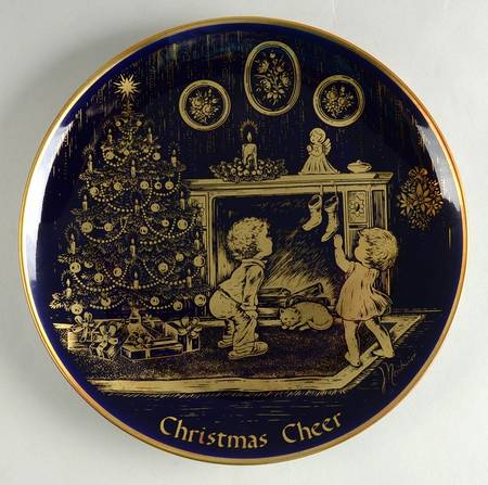 Christmas Plate Christmas Cheer - Boxed