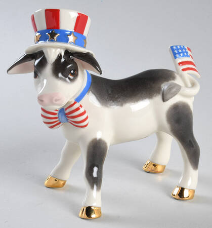 Lenox Figurines Patriotic Calf - No Box
