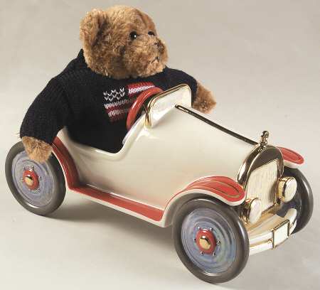 Lenox Figurines Race Time Teddy - No Box