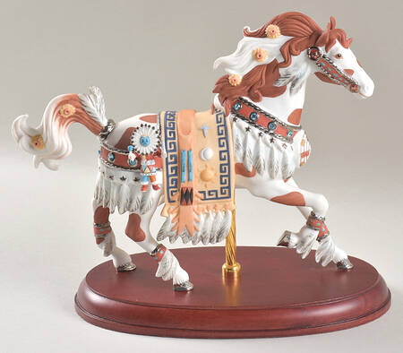 Carousel Animals Pinto - No Box