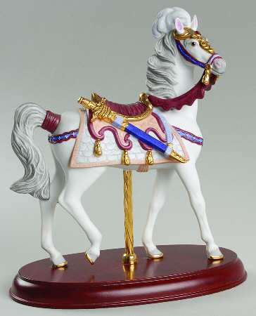 Carousel Animals Camelot Horse - Boxed