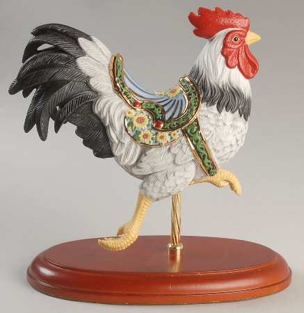 Carousel Animals Carousel Rooster - No Box