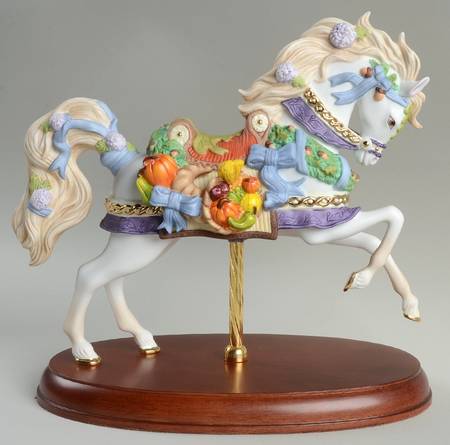 Carousel Animals Autumn Harvest - Boxed