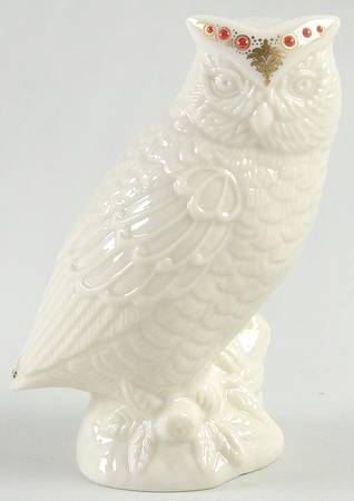China Jewels Figurines Owl - Boxed