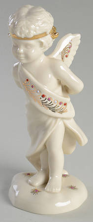 China Jewels Figurines Love Struck Cherub - No Box