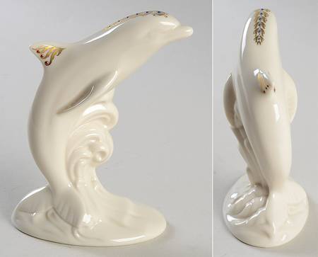 China Jewels Figurines Dolphin-Head Up - Boxed