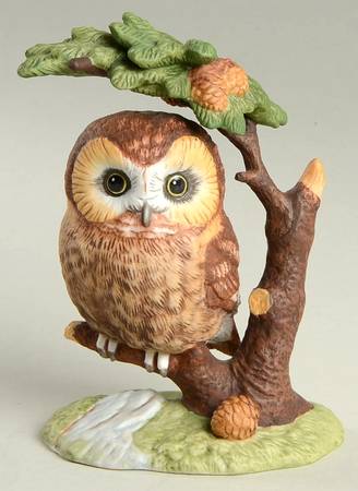 Woodland Animals Little Lookout-Saw Whet-Owl - Boxed