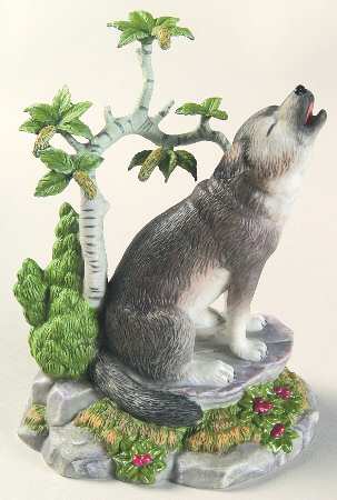 Woodland Animals Woodland Sentry-Gray Wolf - Boxed