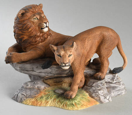Wildlife of The Seven Continents African Lions - Boxed
