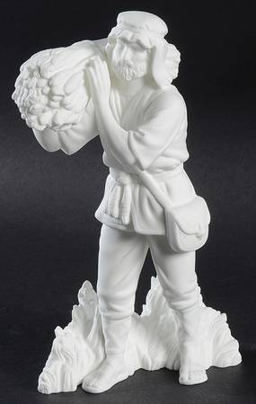 Lenox Nativity-White Merchant With Wheat-Only - No Box-43a