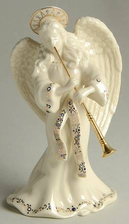 China Jewels Nativity Angel With Trumpet - No Box