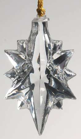 China Jewels Nativity Crystal Star Ornament - No Box