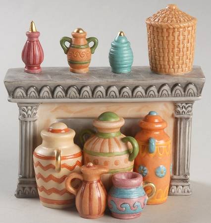 Renaissance Nativity Bazaar Wares - No Box