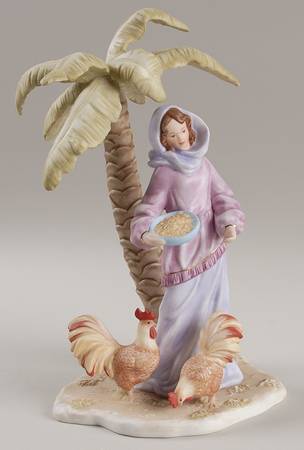 Renaissance Nativity Innkeeper's Daughter - Boxed