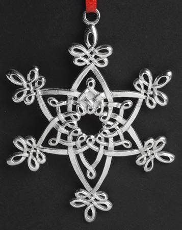 Annual Snowflake Ornaments by Lunt Silver