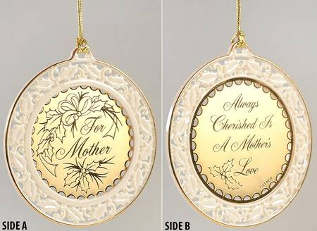Lenox Christmas Ornament For Mother - No Box