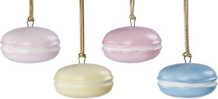 Lenox Christmas Ornament Macaroon Cookies - Set Of 4 - No Box