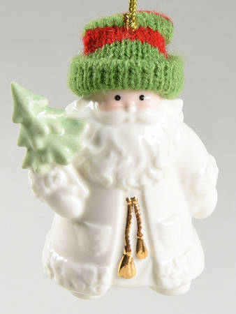 Lenox Christmas Ornament Warmest Wishes - Santa Only - No Box