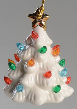 Lenox Christmas Ornament Treasured Traditions Lit Tree - No Box