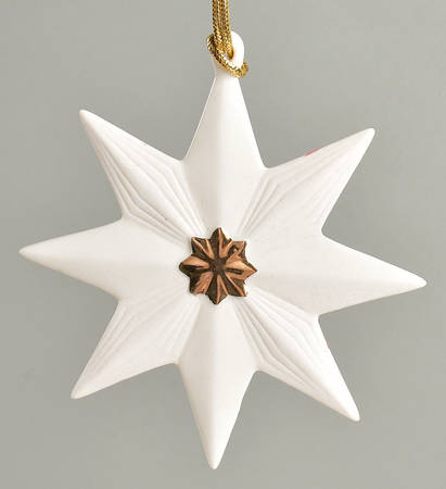 Lenox Christmas Ornament Pleated Star - Boxed