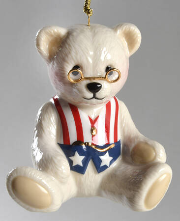 Lenox Christmas Ornament Teddy's 100th Anniversary Ornament - No Box